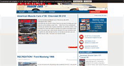 Desktop Screenshot of americanmusclecars-magazine.com